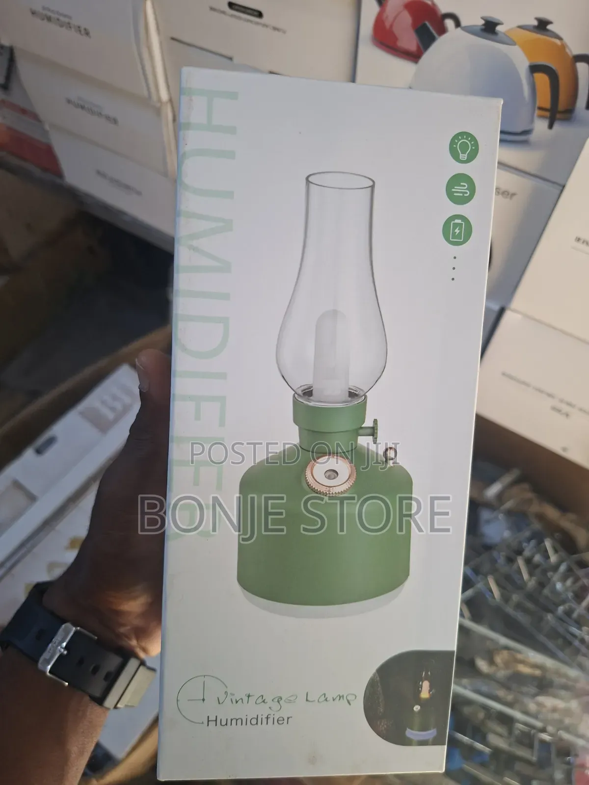 Rechargeable Vintage Lamp Humidifier
