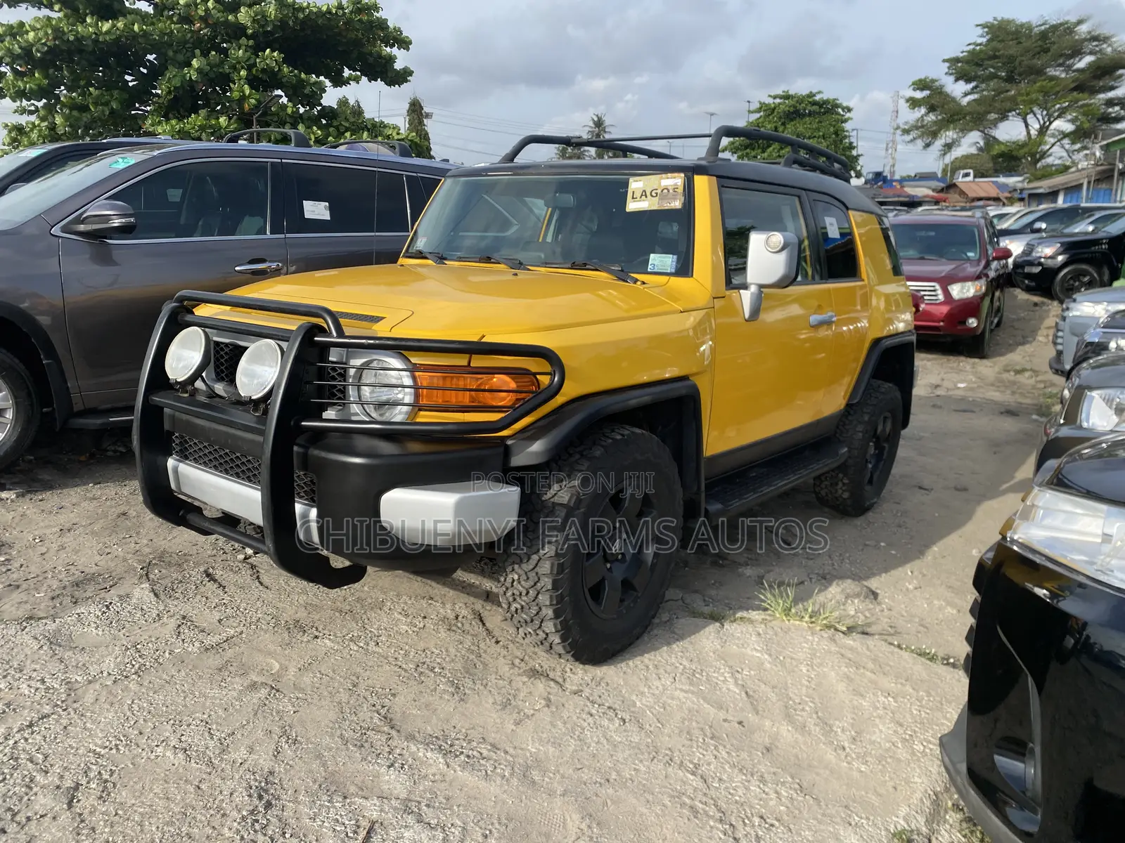 Toyota FJ Cruiser 2007 Yellow