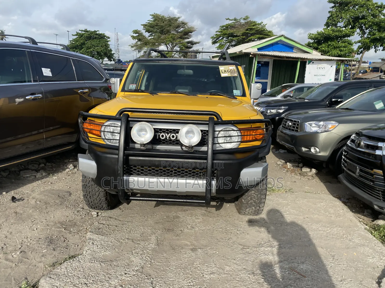 Toyota FJ Cruiser 2007 Yellow