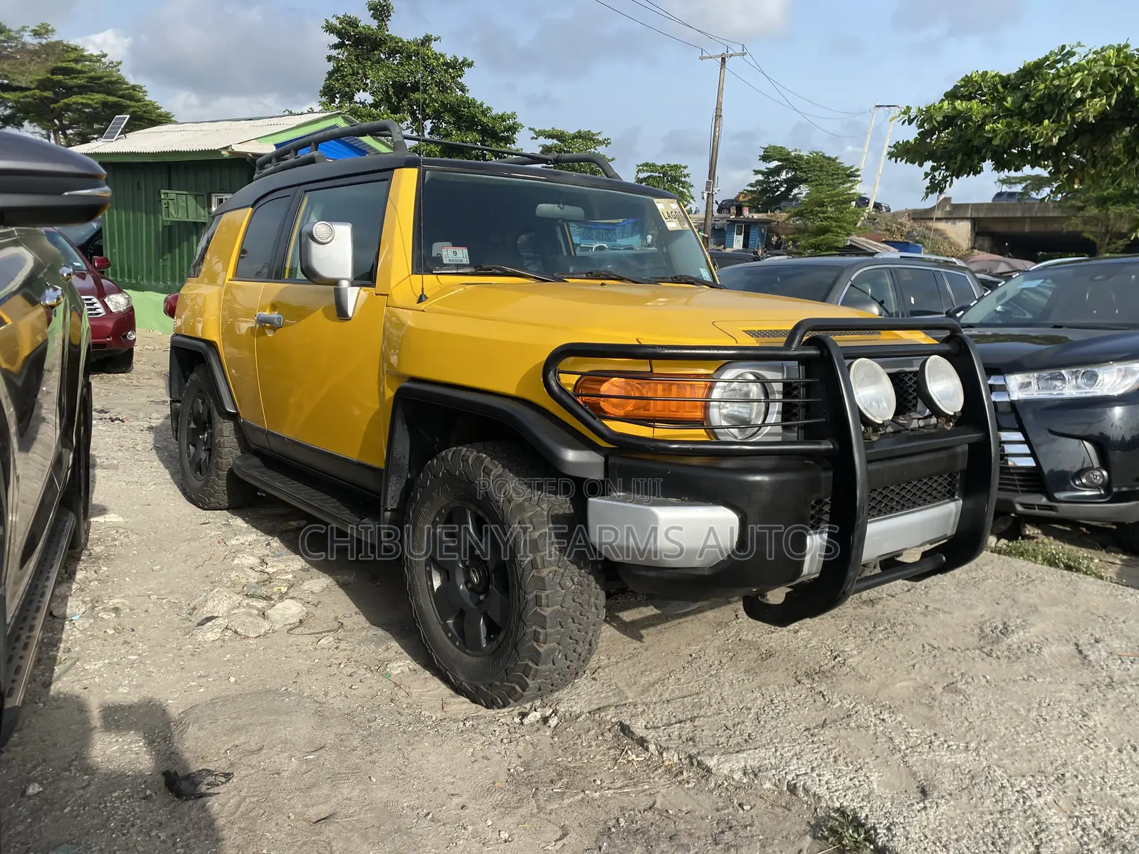 Toyota FJ Cruiser 2007 Yellow