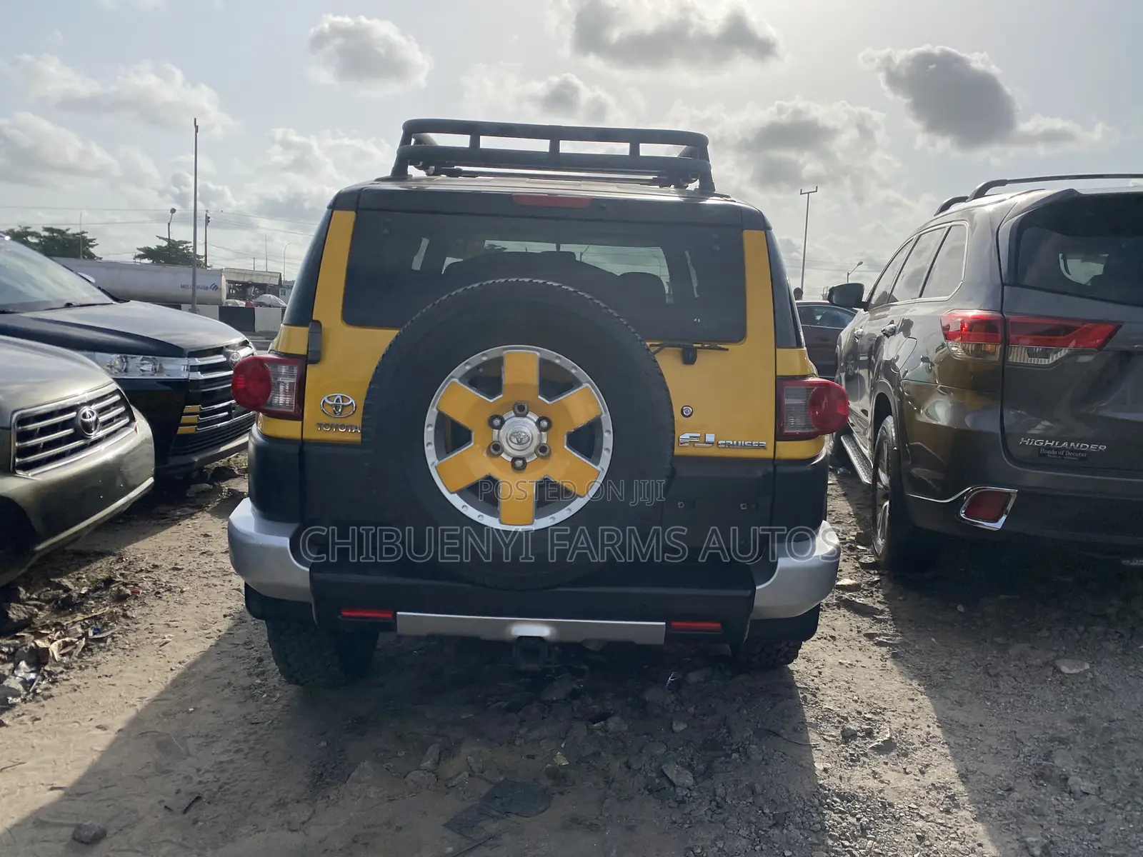 Toyota FJ Cruiser 2007 Yellow