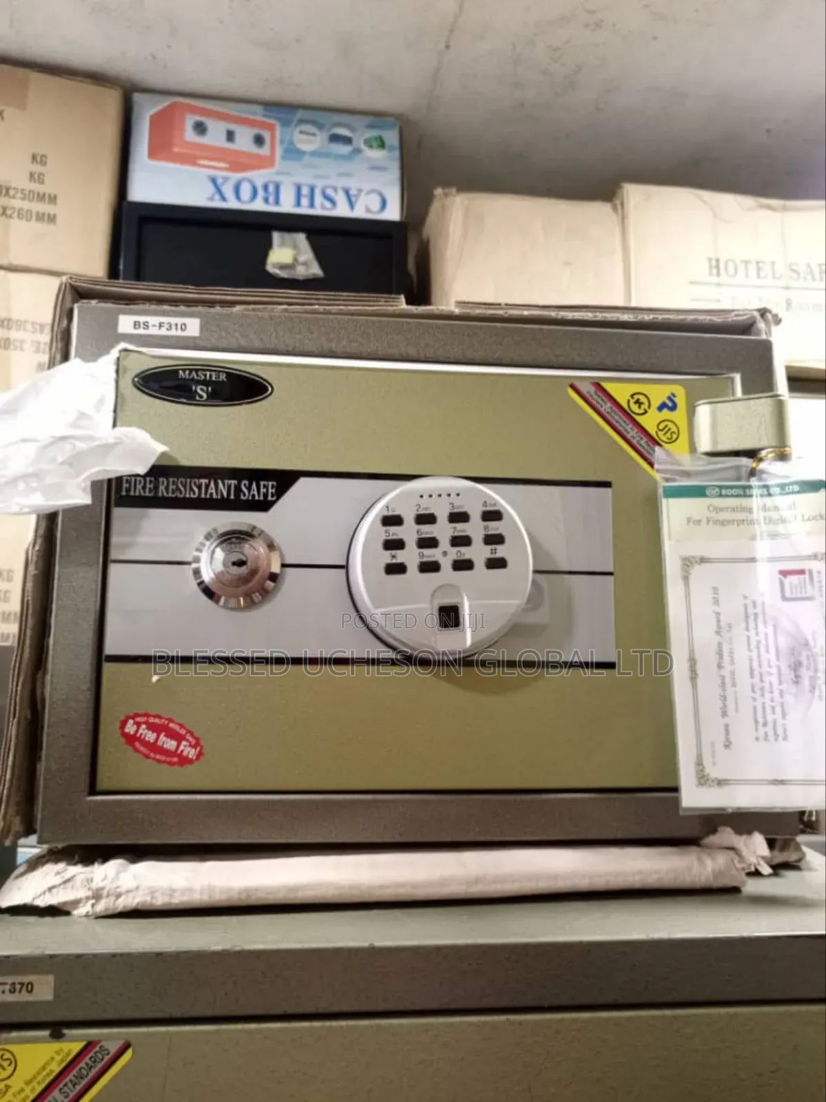 Fingerprint Fireproof Safe Model 310