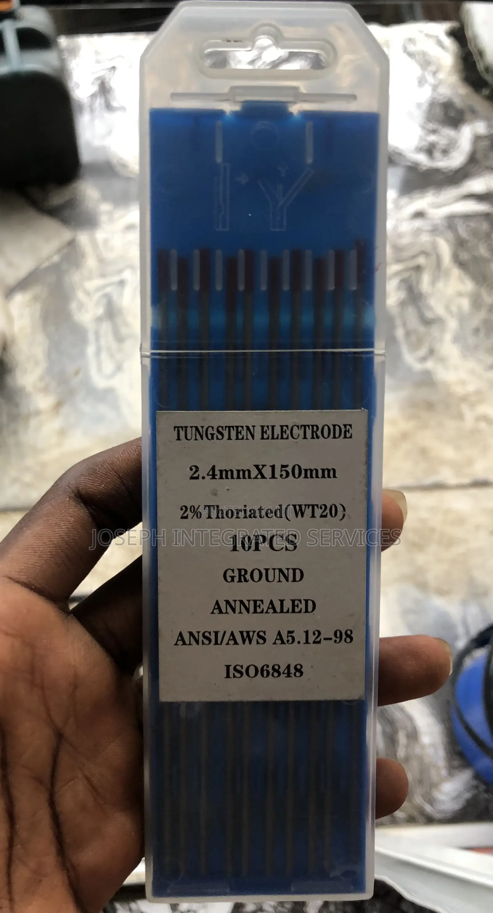 2% Thoriated Tungsten Electrodes Used For Tig Welding 2.4mmx150mm