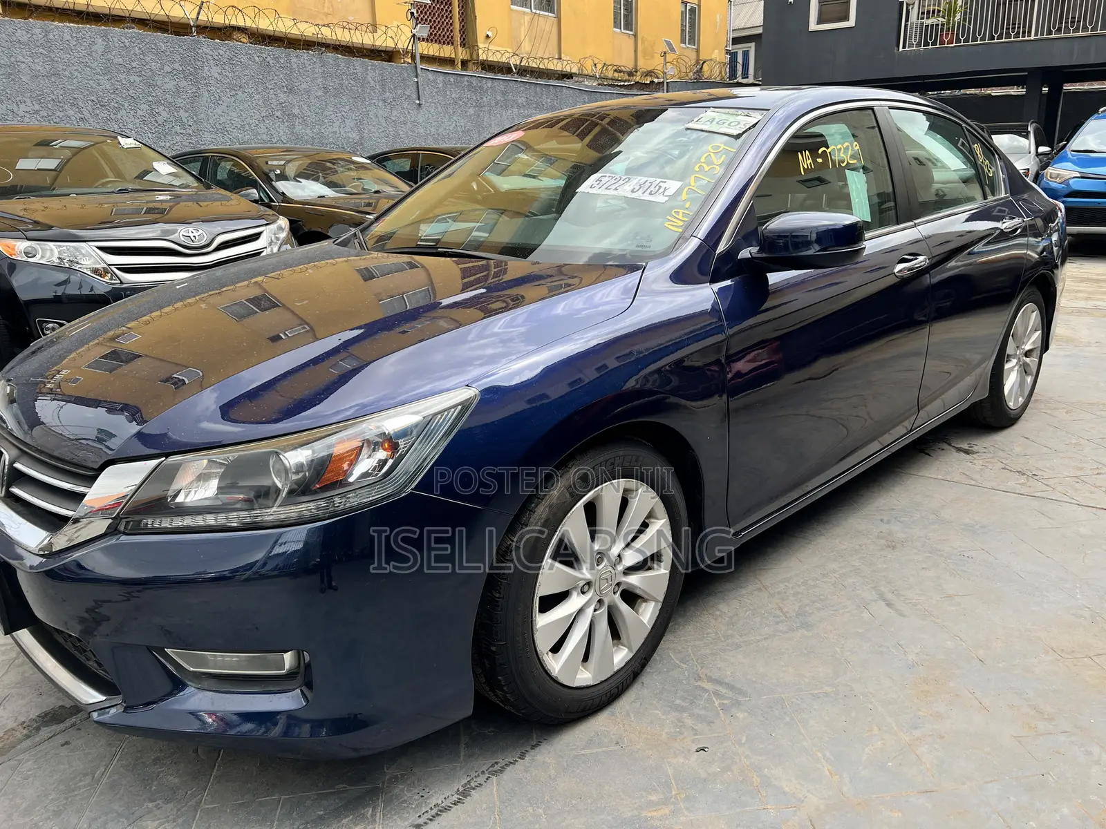 Honda Accord EX-L 4dr Sedan FWD (2.4L 4cyl 2A) 2013 Blue