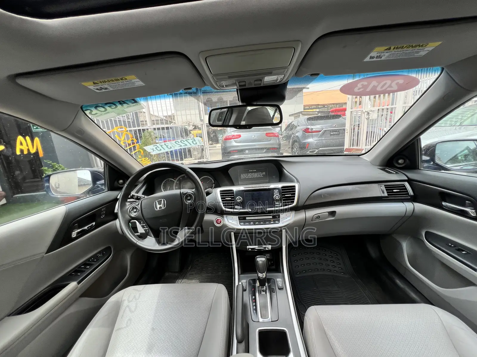 Honda Accord EX-L 4dr Sedan FWD (2.4L 4cyl 2A) 2013 Blue