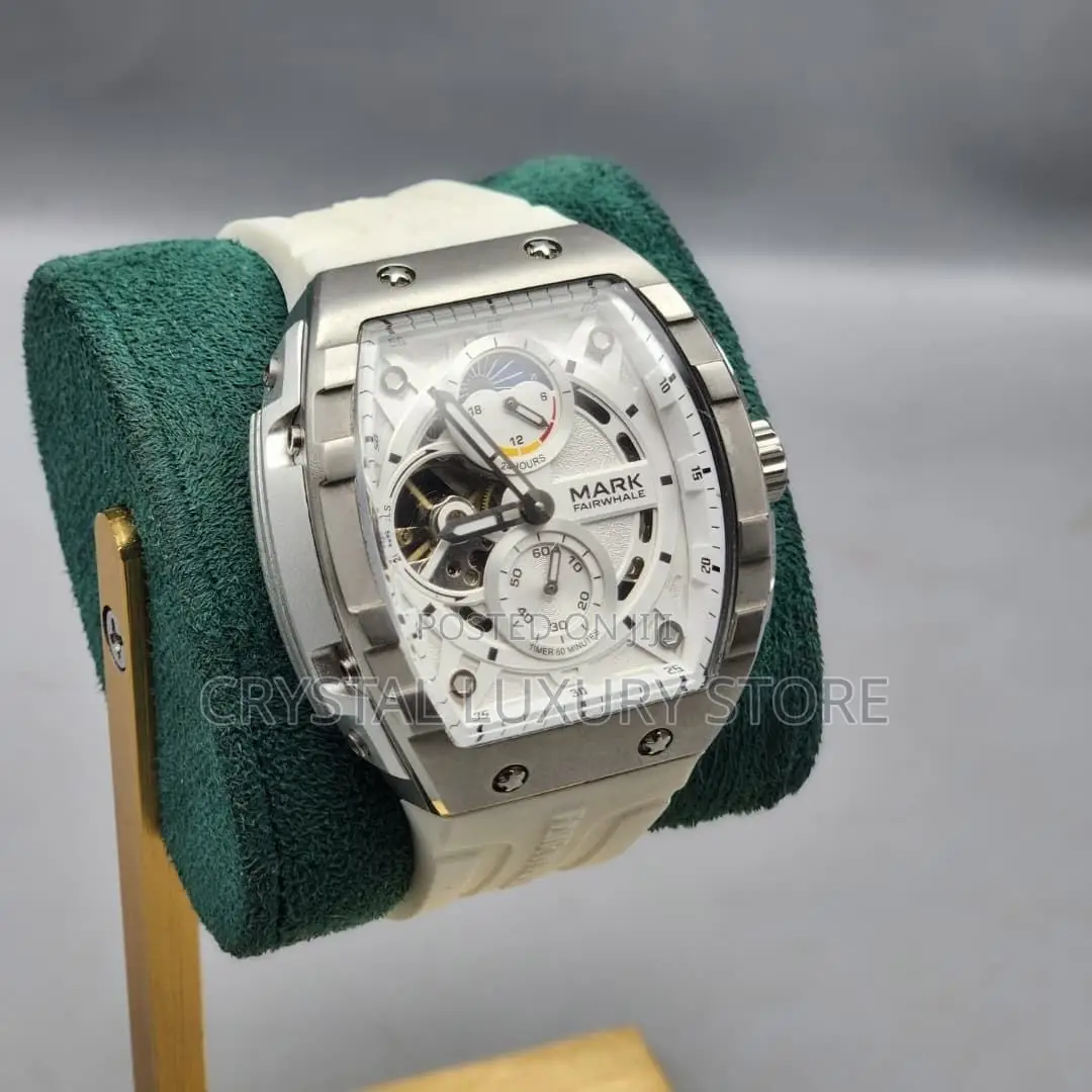 Fairwhale Quality Luxury Men Automatic Engine Wristwatch