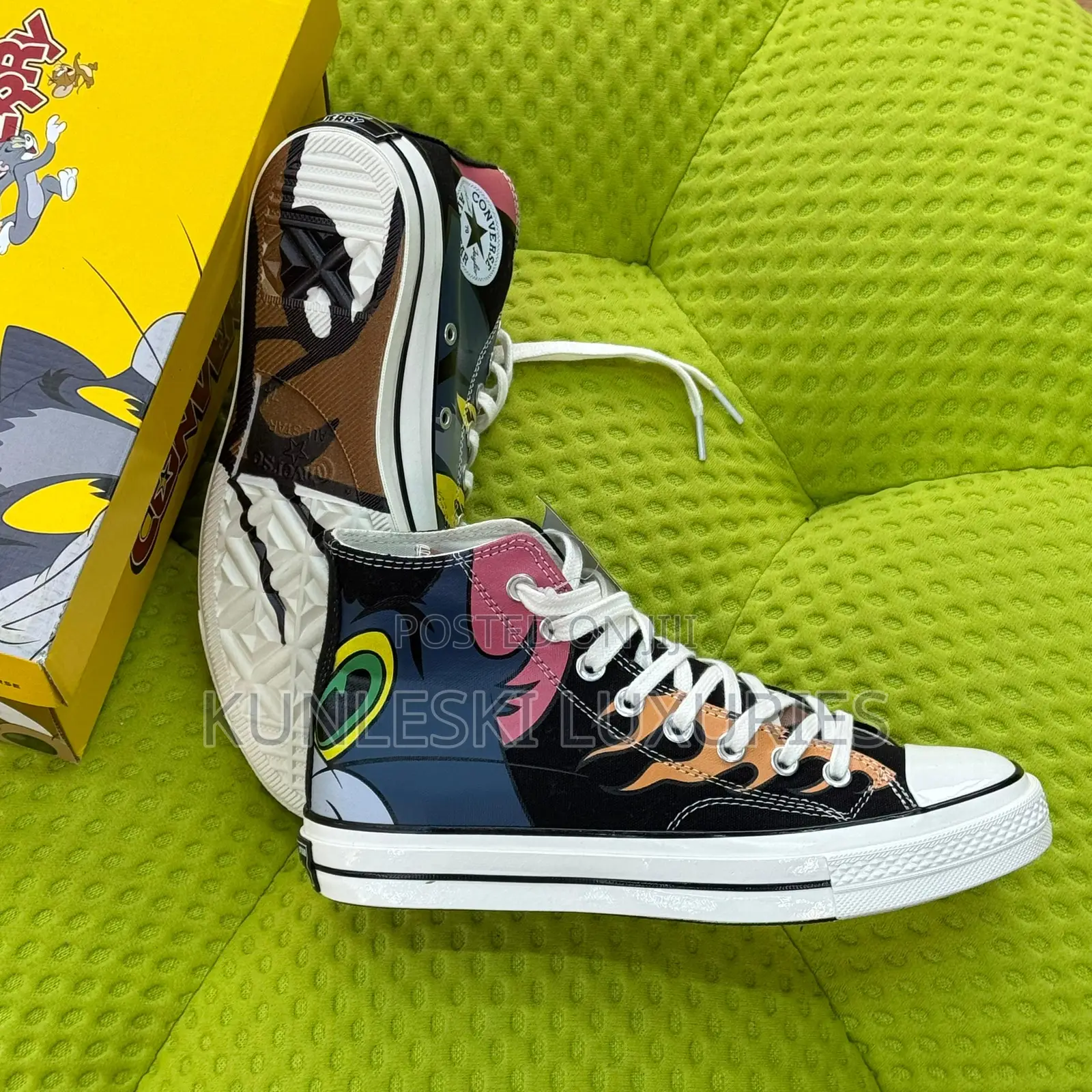 Tom and Jerry X Converse Chuck Taylor All Star 70 Plus High Sneakers