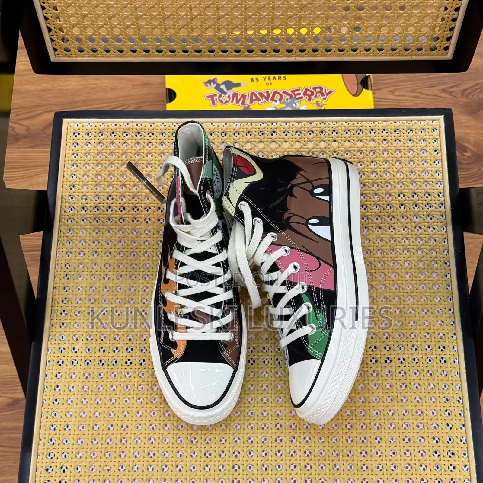Tom and Jerry X Converse Chuck Taylor All Star 70 Plus High Sneakers