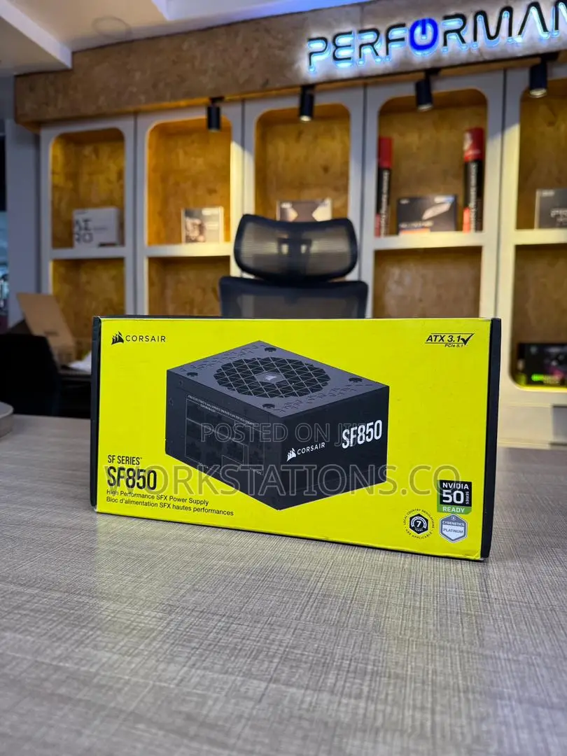 Corsair Sf850 80 Plus Platinum Fully Modular 850w SFX Power Supply.