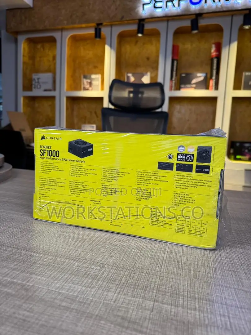 Corsair Sf1000 80 Plus Platinum Fully Modular 1000w SFX Power Supply