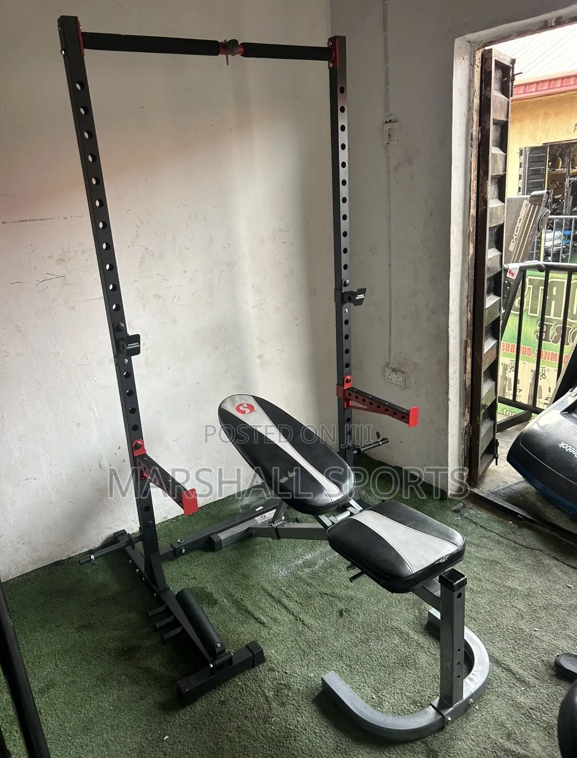 Commercial Squat Rack With Land Mine,Pull Up Bar and Incline Bench