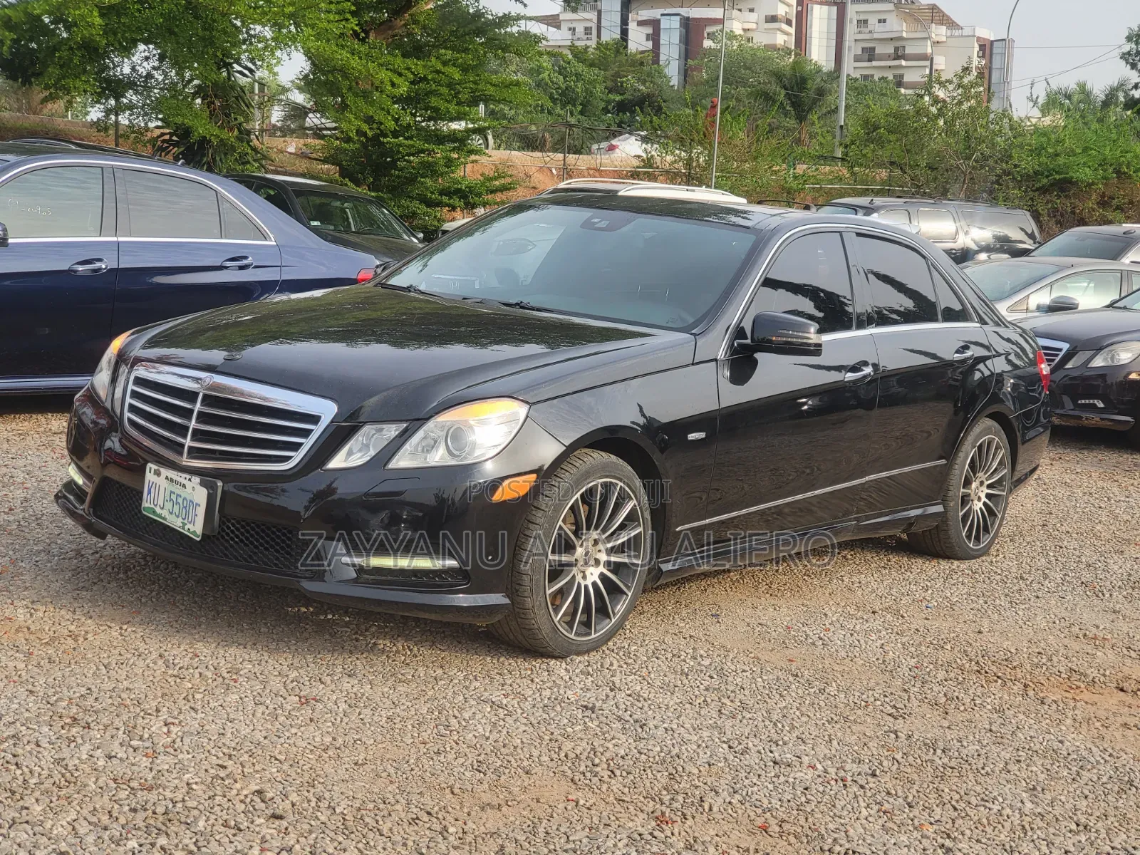 Mercedes-Benz E350 2012 Black