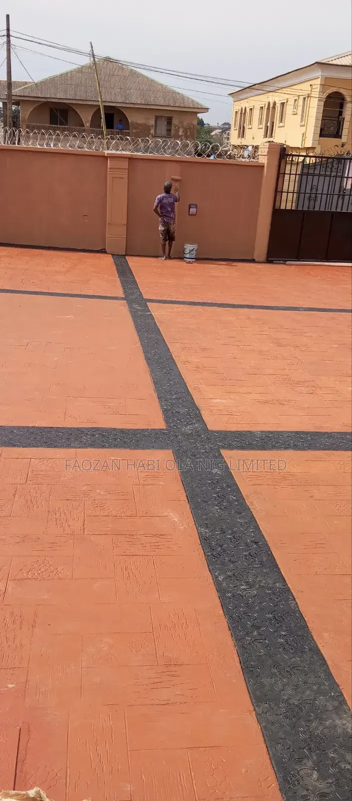 Professional Interlocking Stone and Stamped Floor Lagos Nationwide