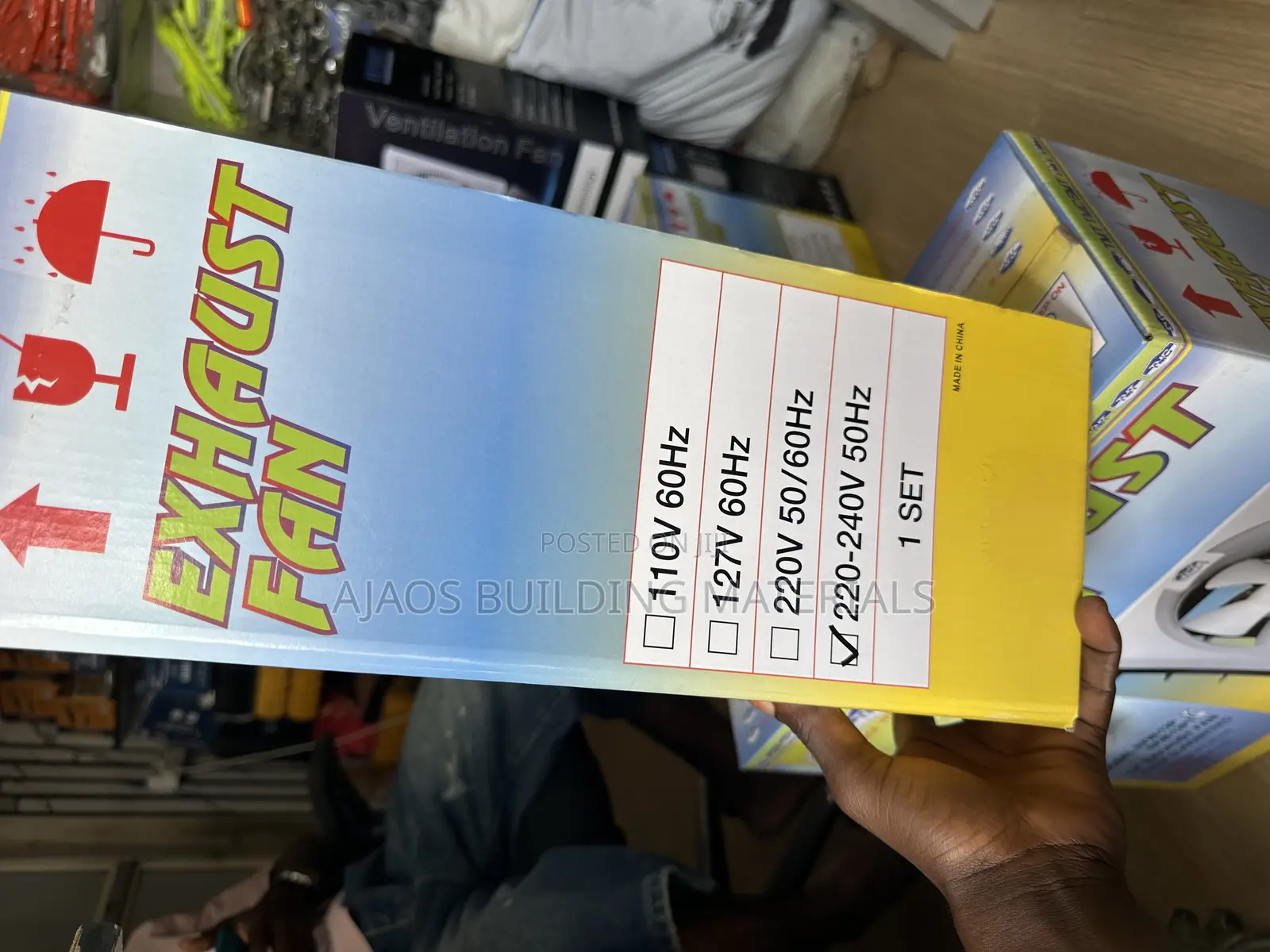 12inches Electric Exhaust Fan
