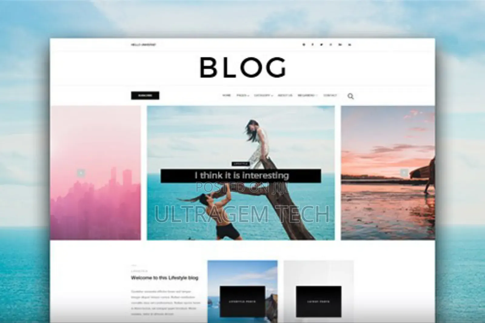 Blog/News Website Development