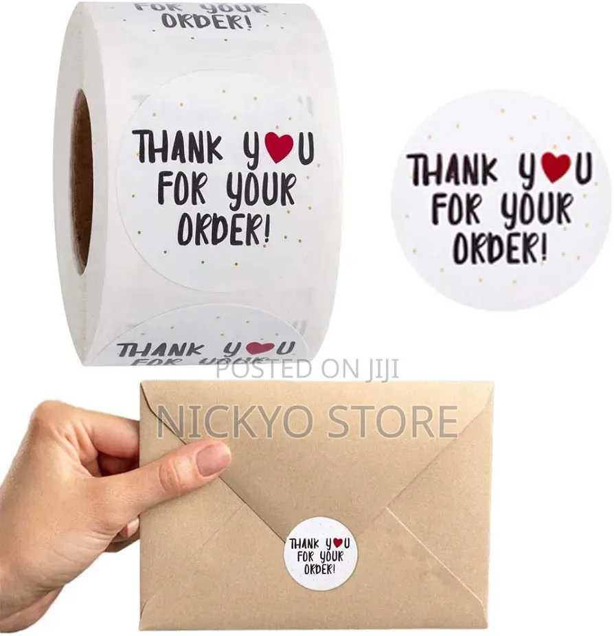 Thank You Sticker Labels