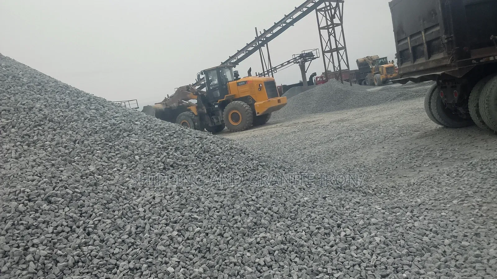 Chippings and Granite Delivery on Payment
