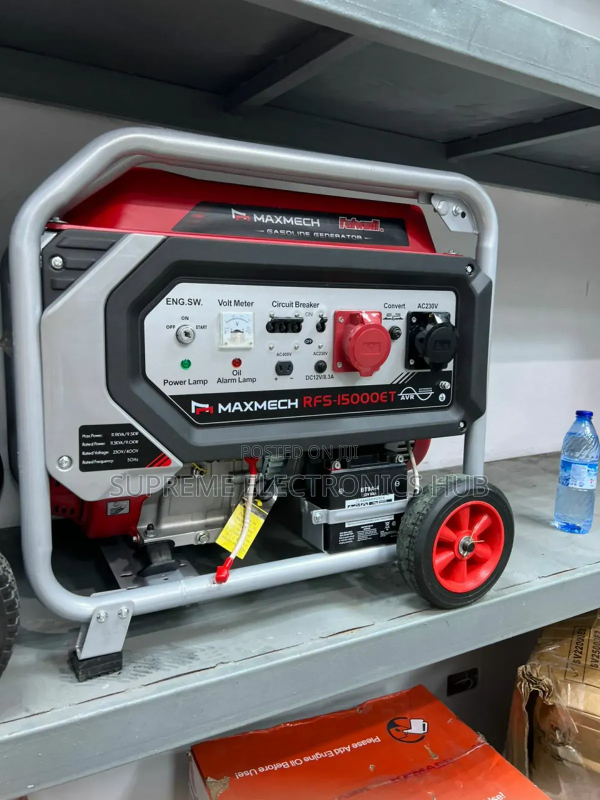 Maxmech 12kva Super Strong Industrial Three Phase Petrol Generator [●]