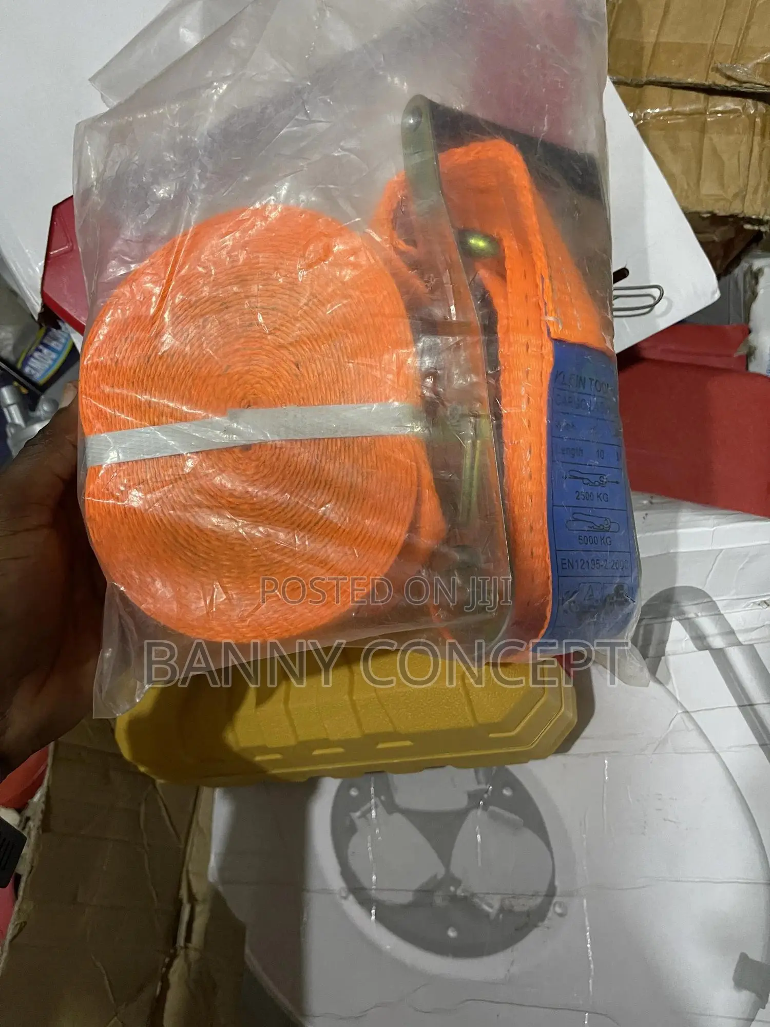 Heavy-Duty Ratchet Tie Down Strap Set