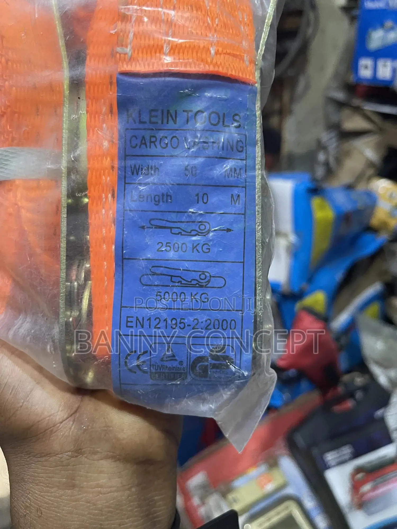 Heavy-Duty Ratchet Tie Down Strap Set
