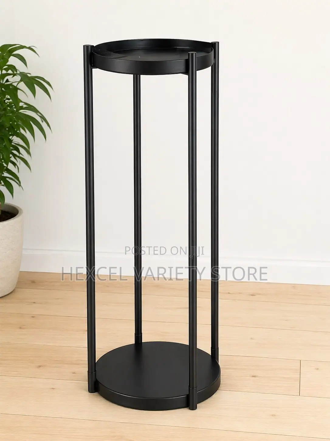 Modern 2-Tier Metal Plant Stand