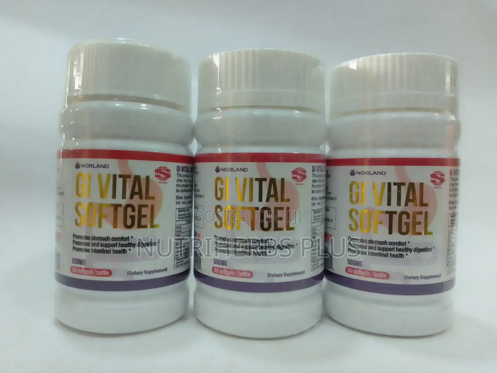 Gi Vital Softgel:An Effective Solution for All Type Ulcer(3 Bottles)