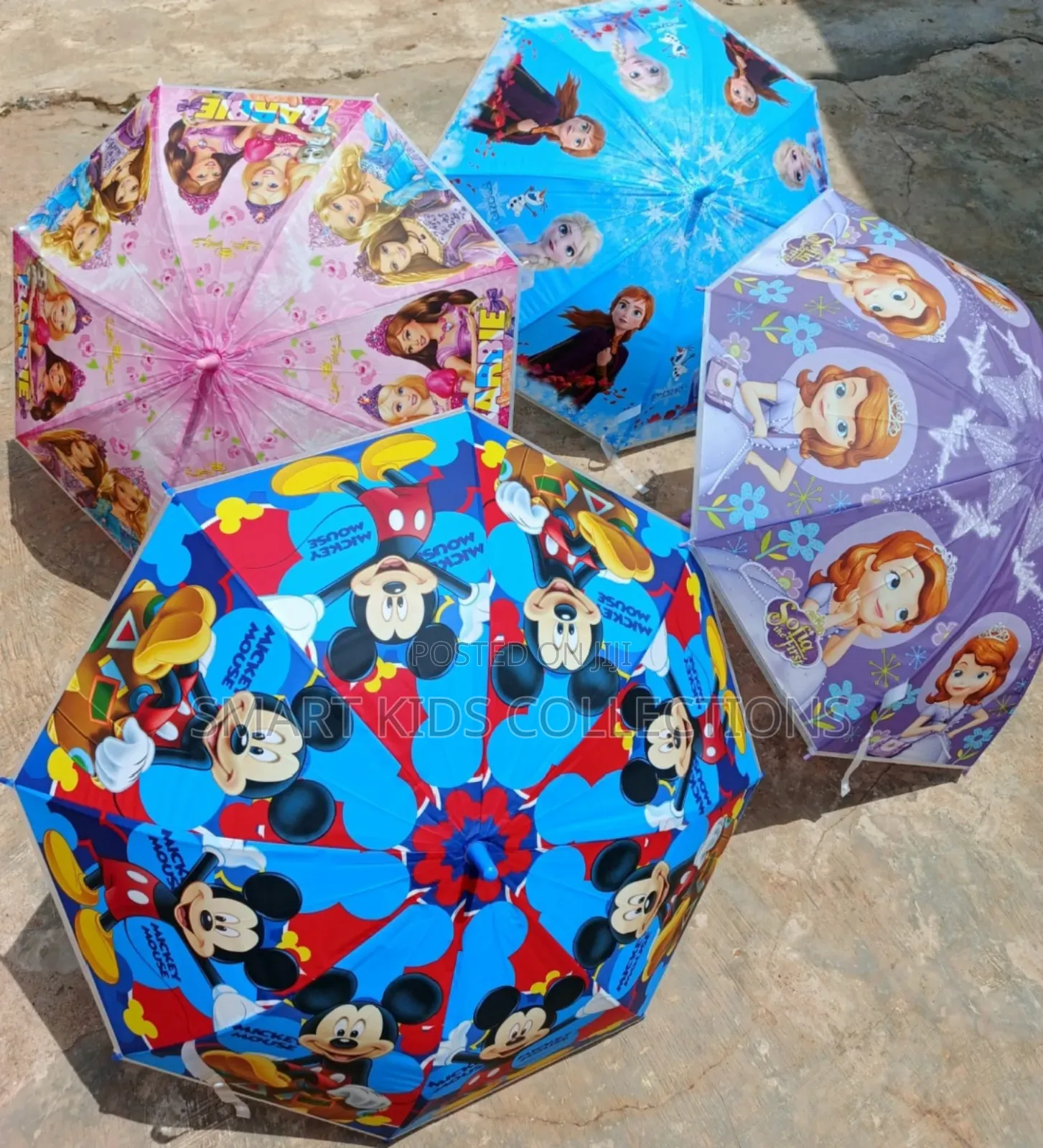 Kid's Cartoon Character Umbrella