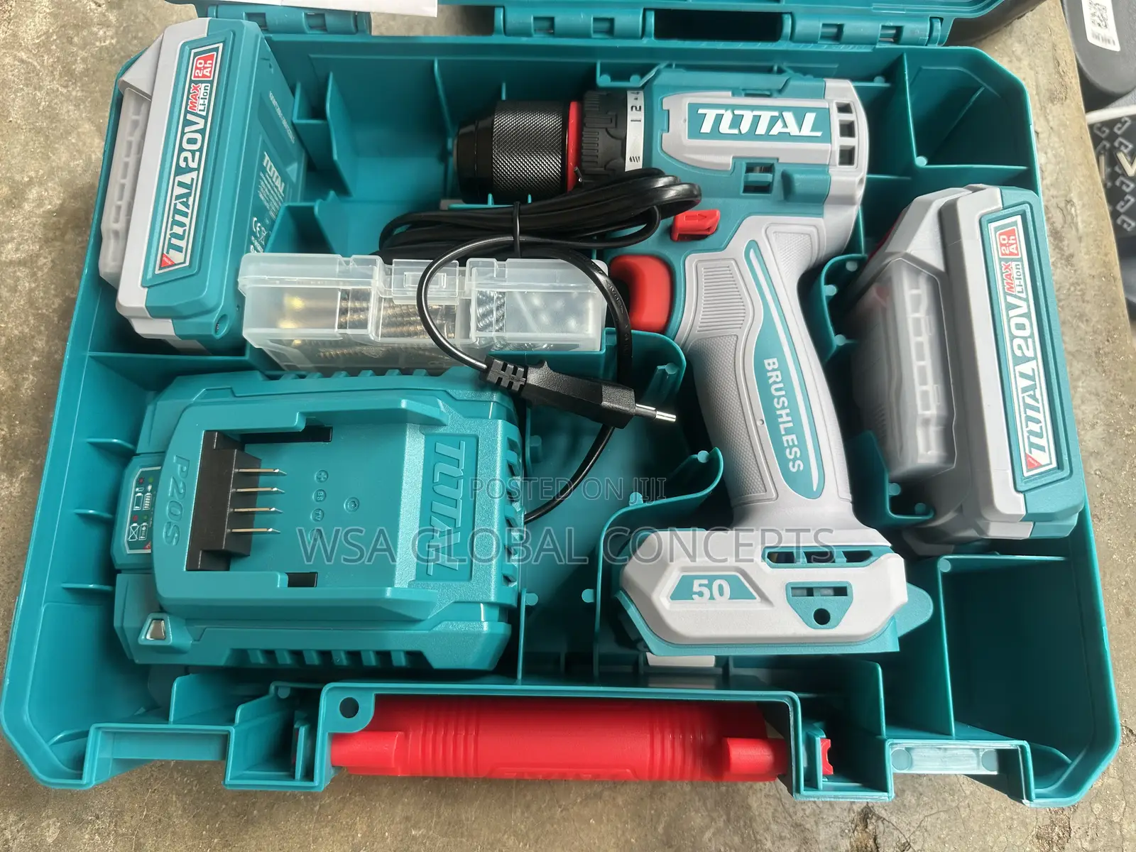 20 Volt Compact Brushless Cordless Drill