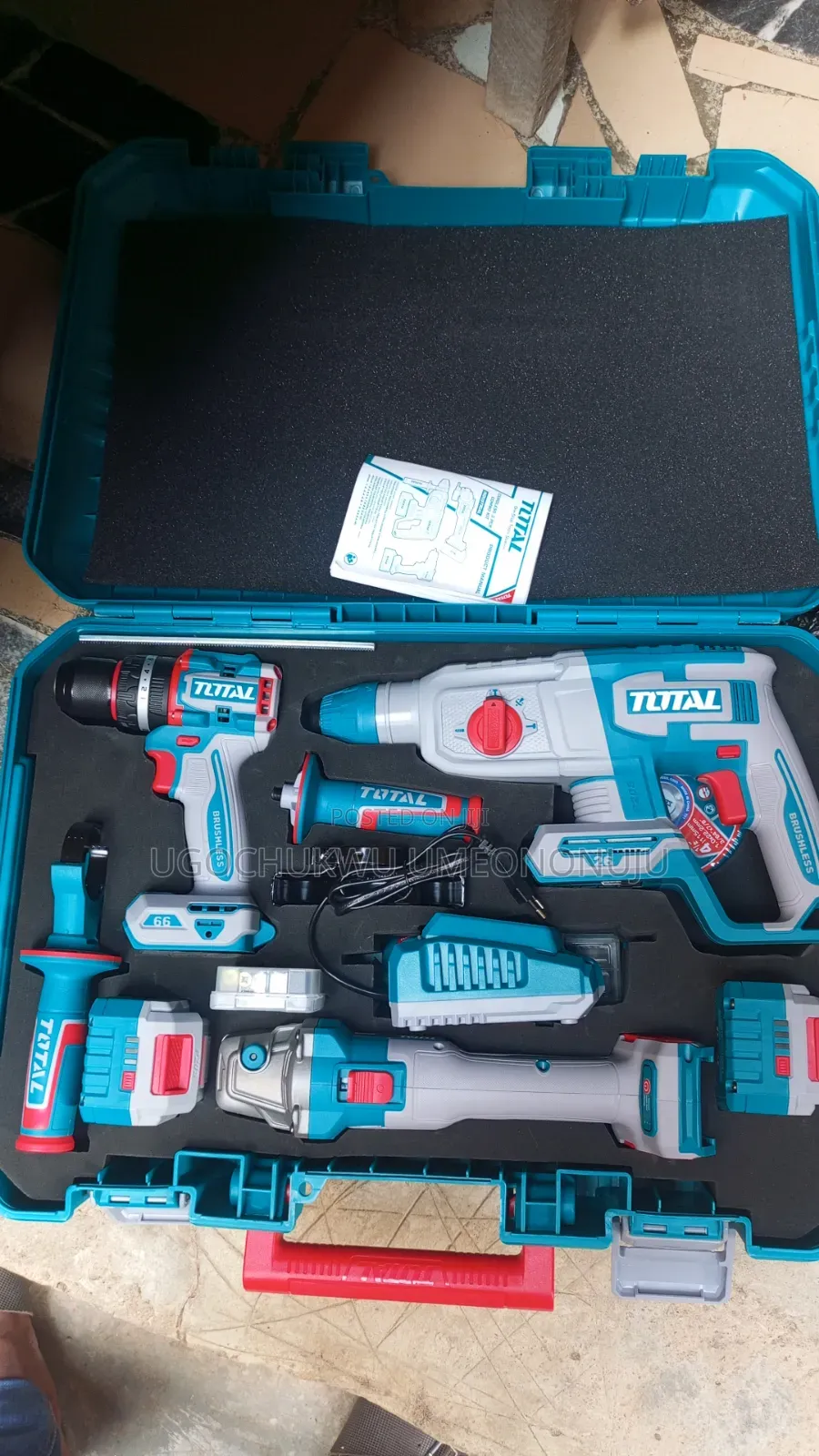 3in One Total Cordless Machine