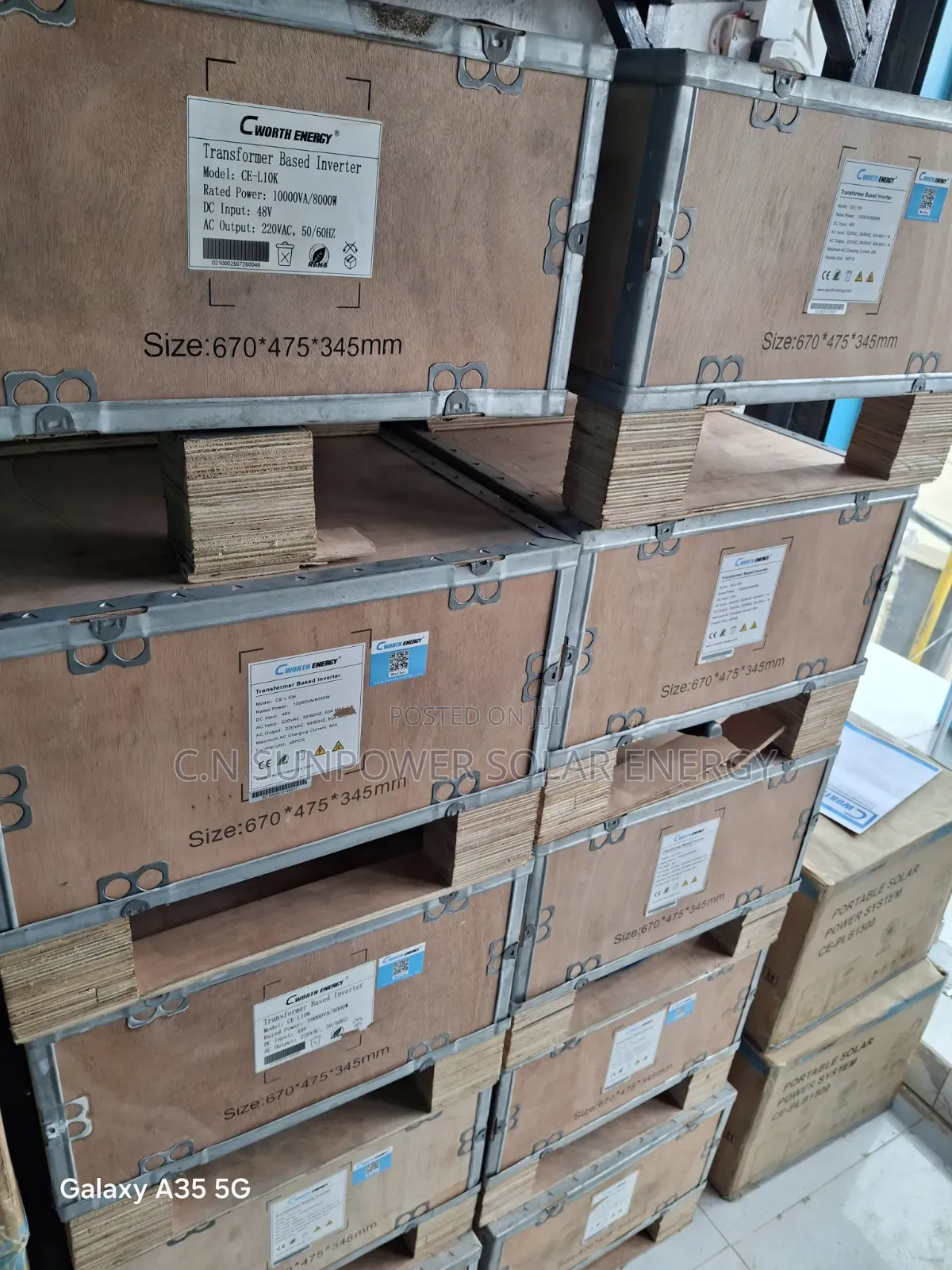 10kva/48v Cworth None-Hybrid Solar Inverter