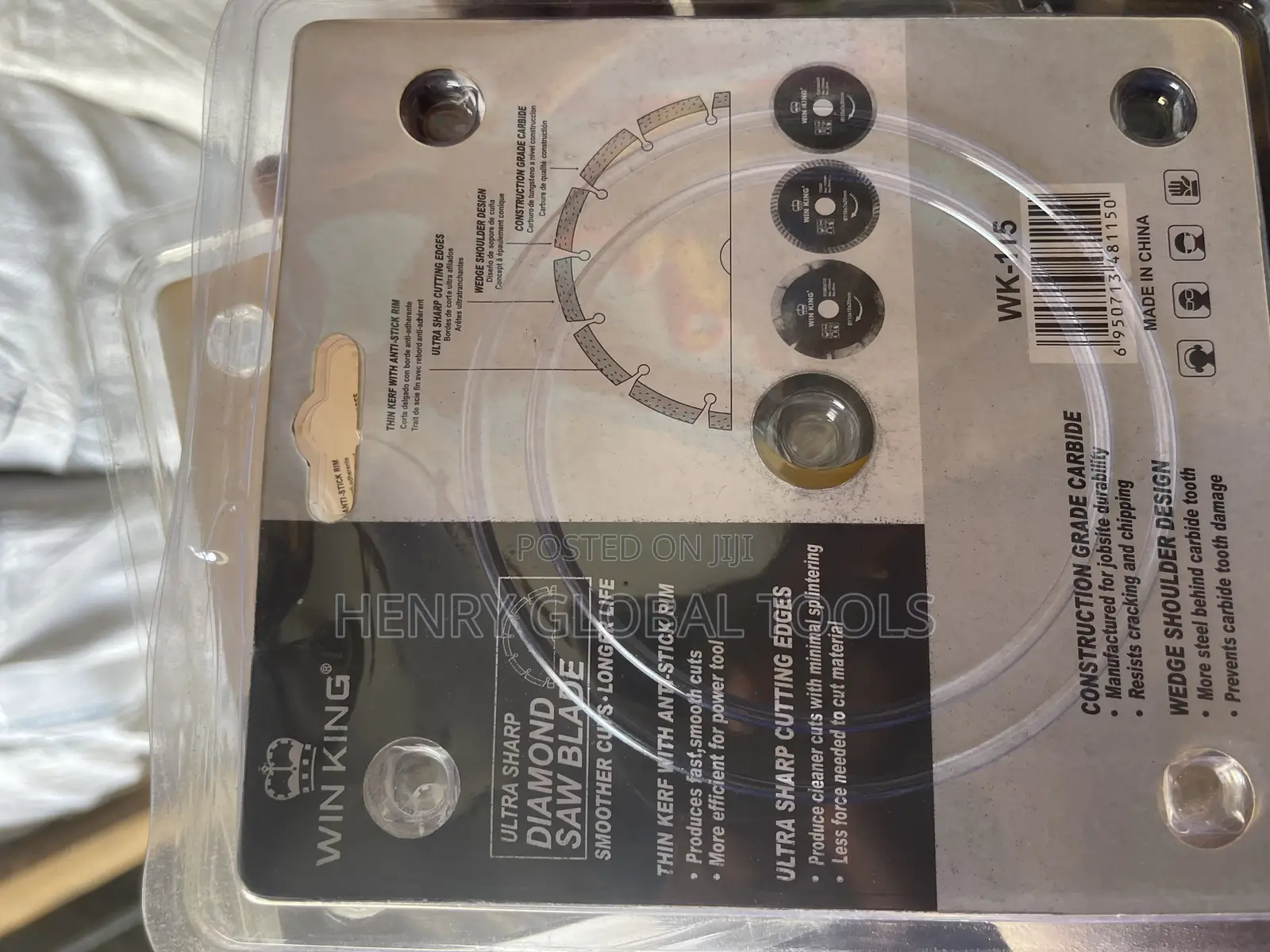 4 1/2” Diamond/Tiles Cutting Disc Tools