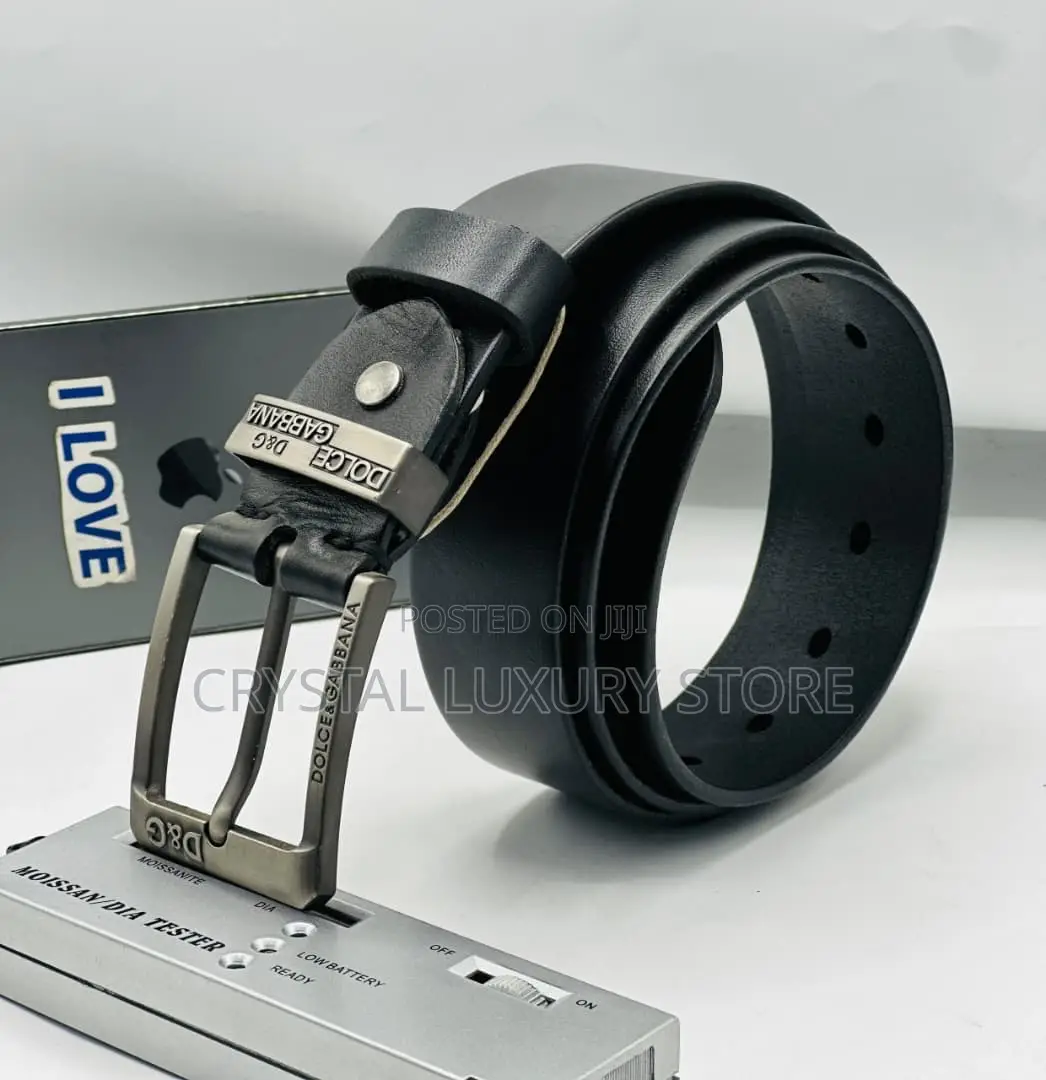 Lacoste Quality Luxury Men Genuine Leather Belt