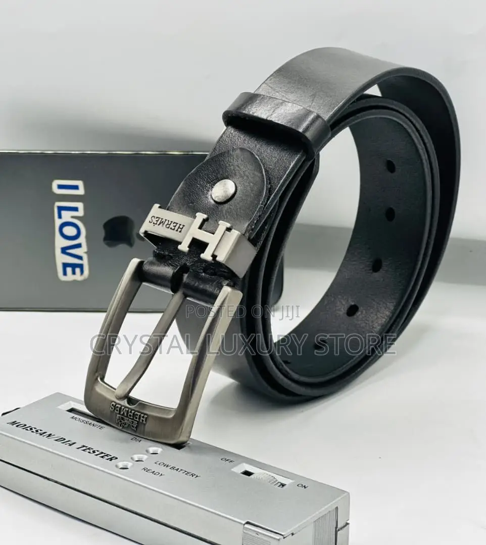Lacoste Quality Luxury Men Genuine Leather Belt