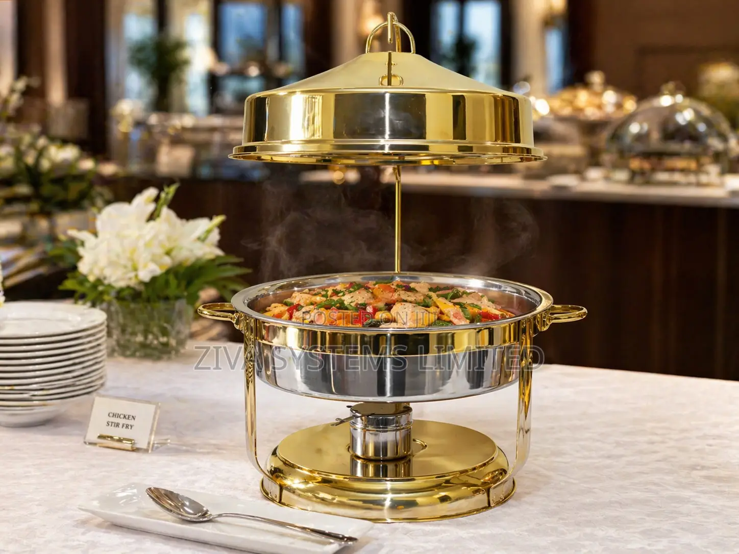 Gold Chaffing Dish for Rent