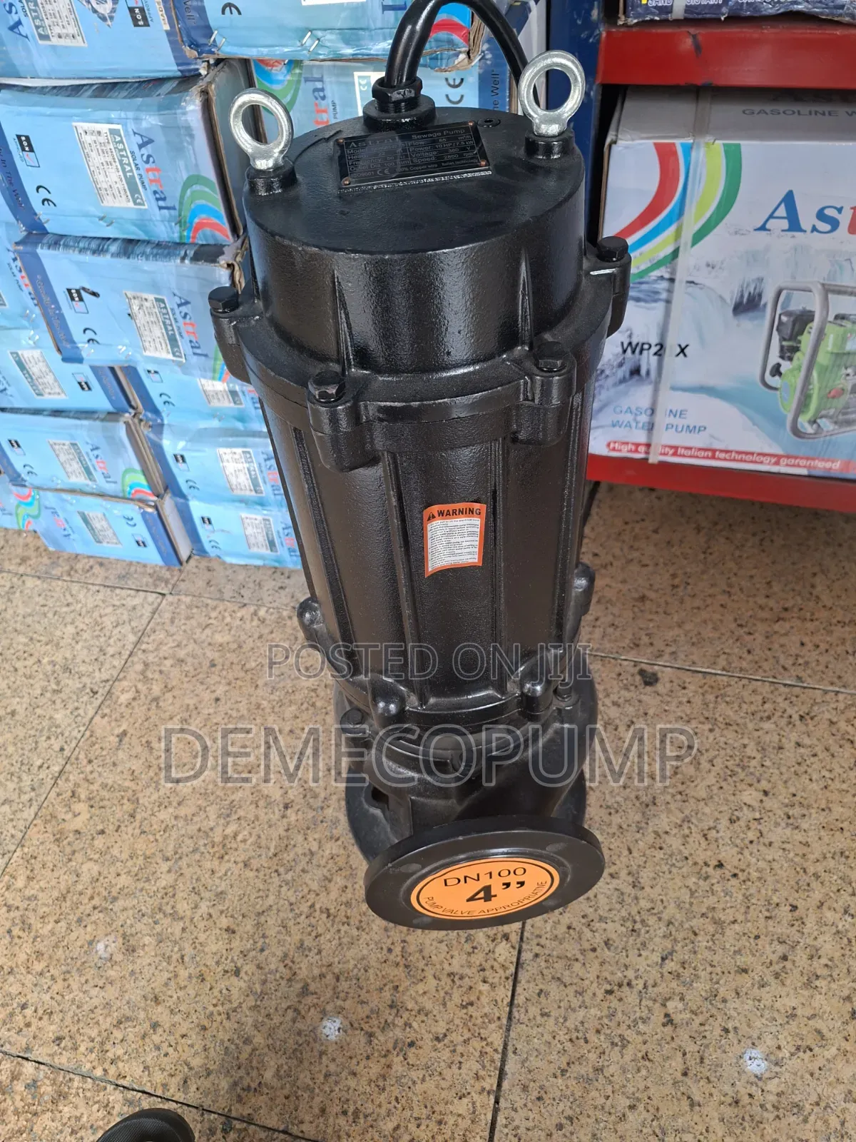 Sewage Pump Machine 7.5kw