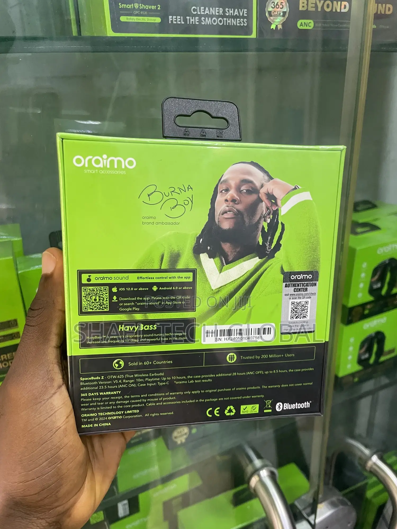 Oraimo Spacebuds Z Otw 625