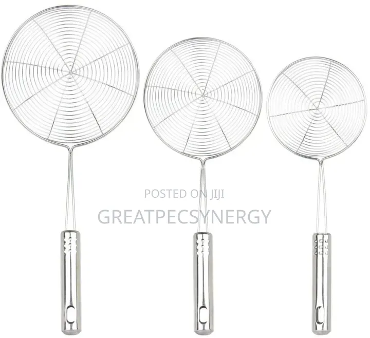 3 in 1 Deep Kitchen Frying Sieve