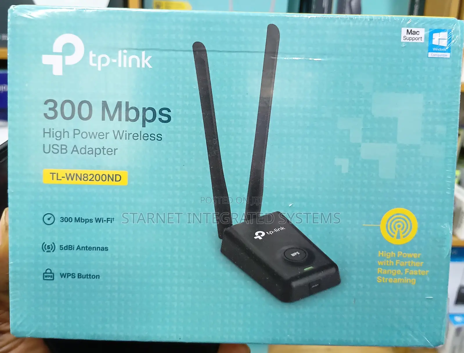 Tp-Link 300mbps High Power Usb Wireless Adapter