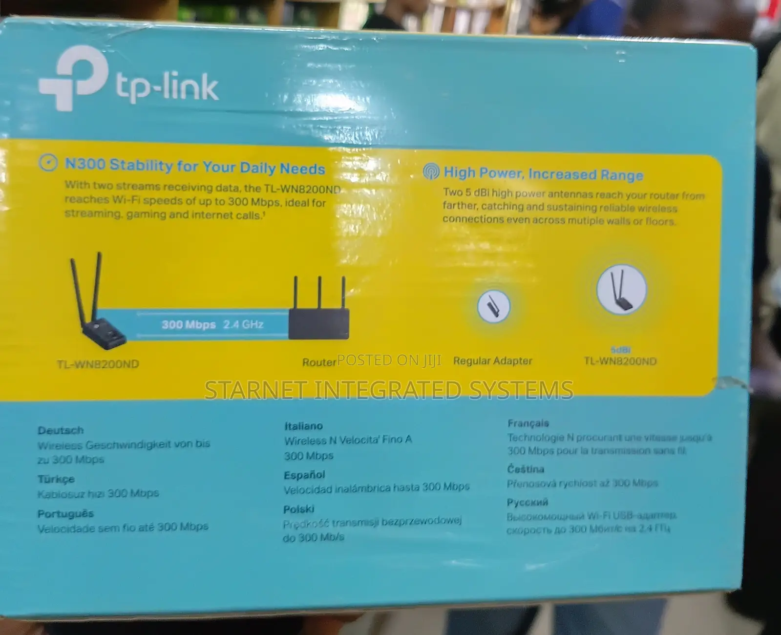 Tp-Link 300mbps High Power Usb Wireless Adapter