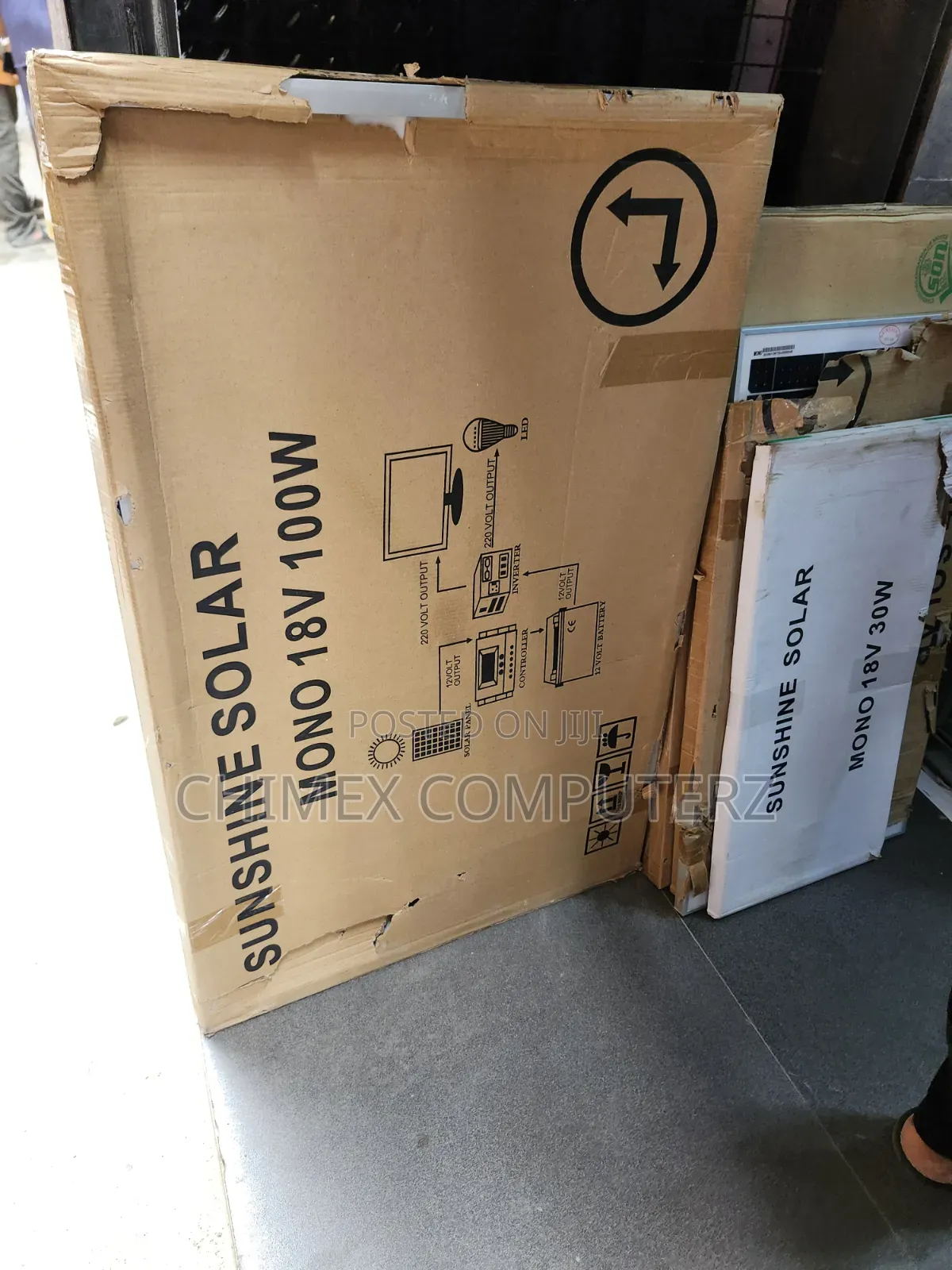 100w Solar Panel 18v Sunshine Panel