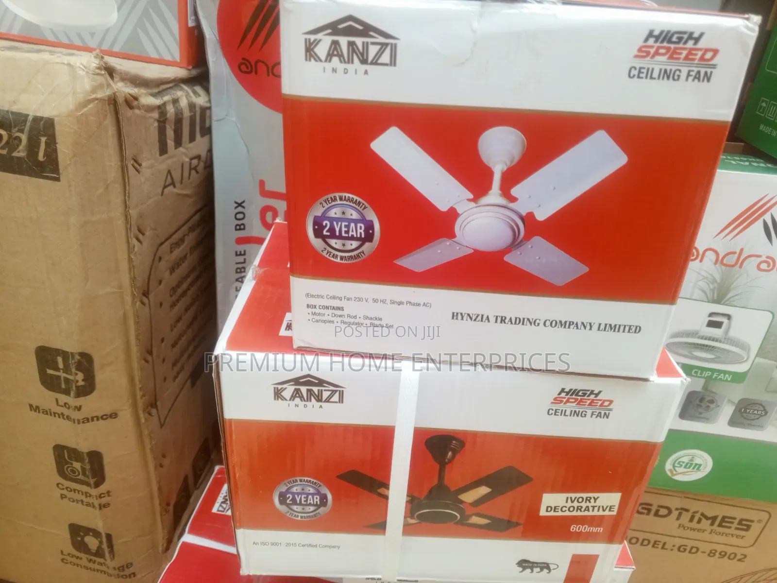 Kanzi Indian Quality Ceiling Fan 24 Inches