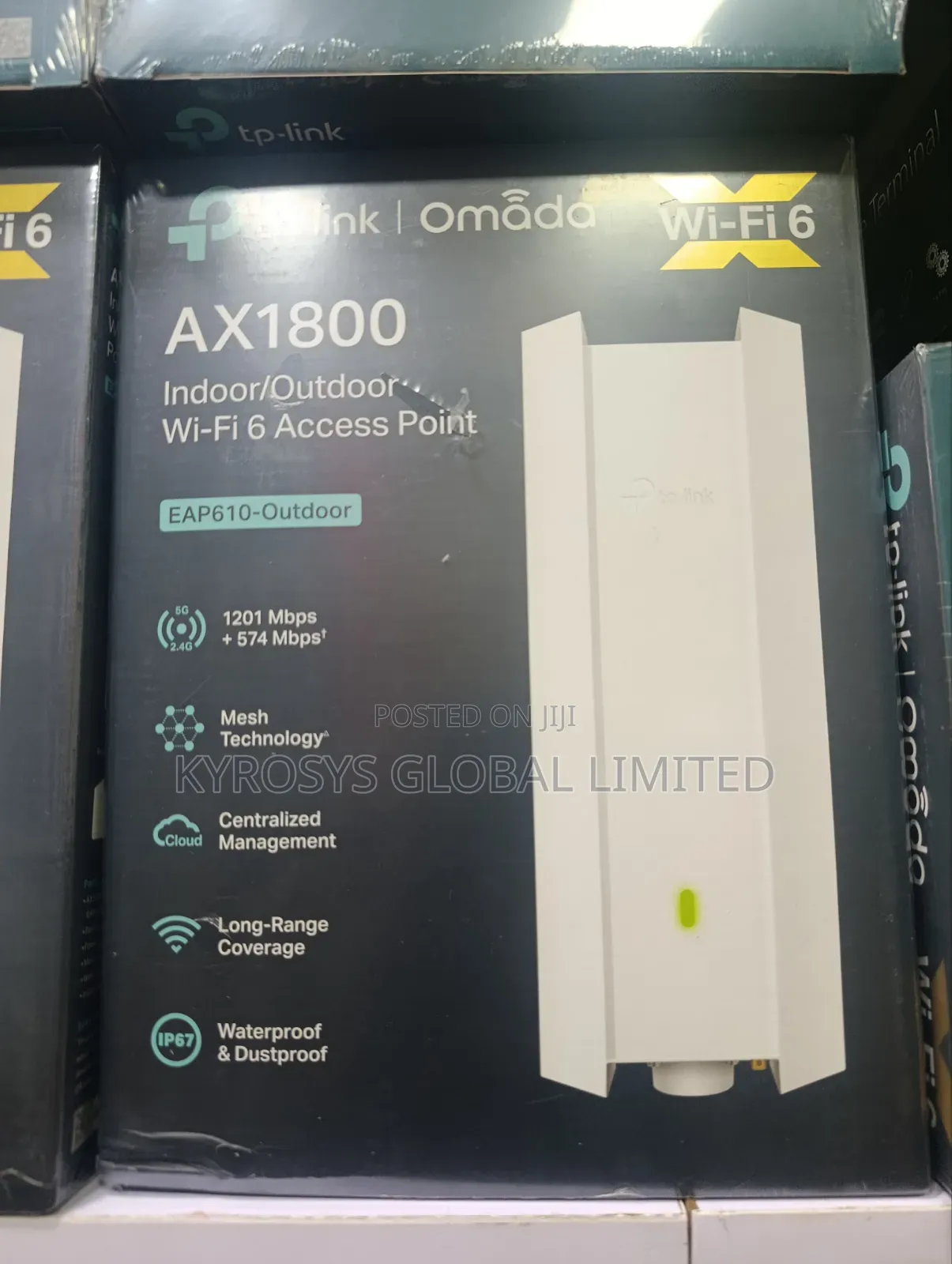 Tplink Ax1800 Eap 610 Wifi 6 Outdoor Access Point