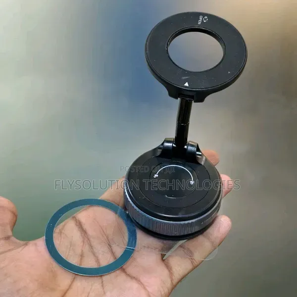  Magnetic Phone Holder for Car Dashboard –Vacuum Suction Magnetic