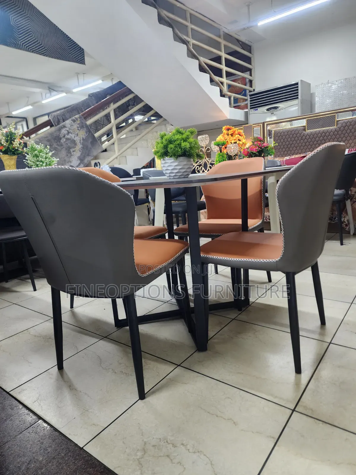 The Obsidian Luxe Dining Set