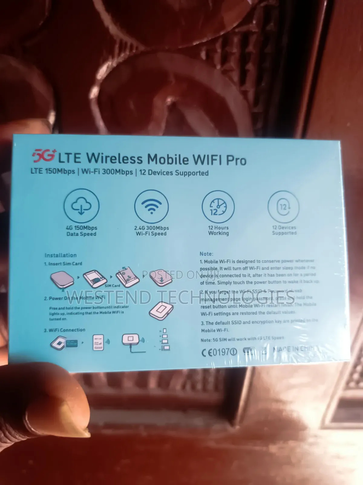 5glte Wireless Mobile Wifi Pro Universal Mifi E5880
