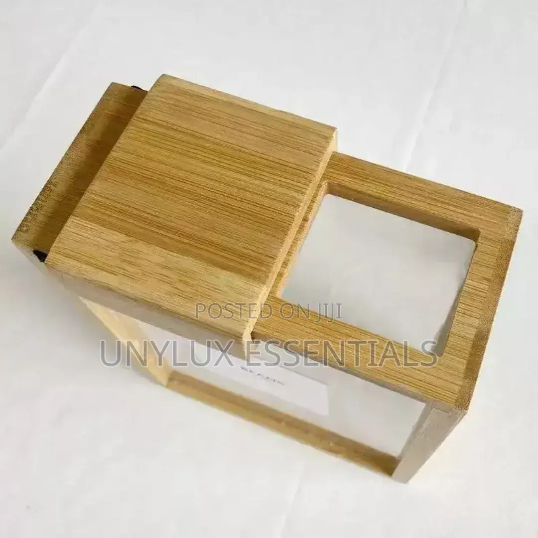 Bamboo Dry Food Pantry Cereal Dispenser