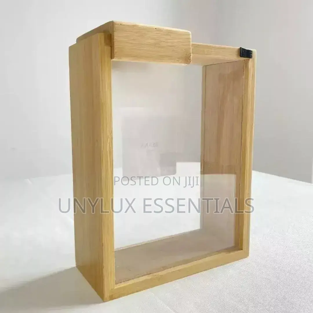 Bamboo Dry Food Pantry Cereal Dispenser