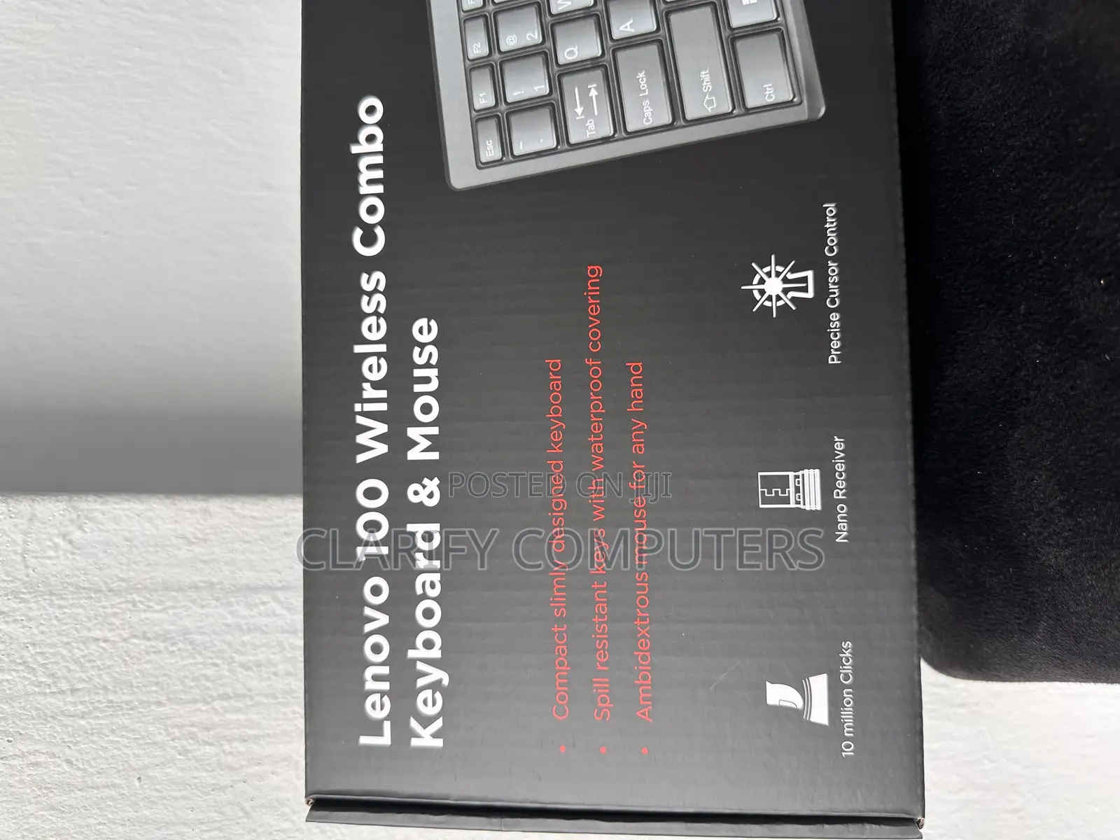 Lenovo 100 Wireless Combo Keyboard and Mouse
