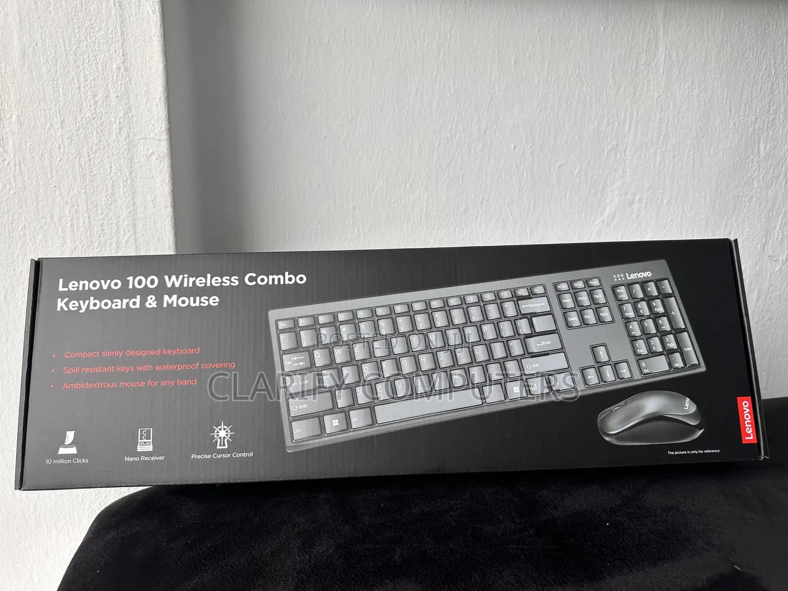 Lenovo 100 Wireless Combo Keyboard and Mouse