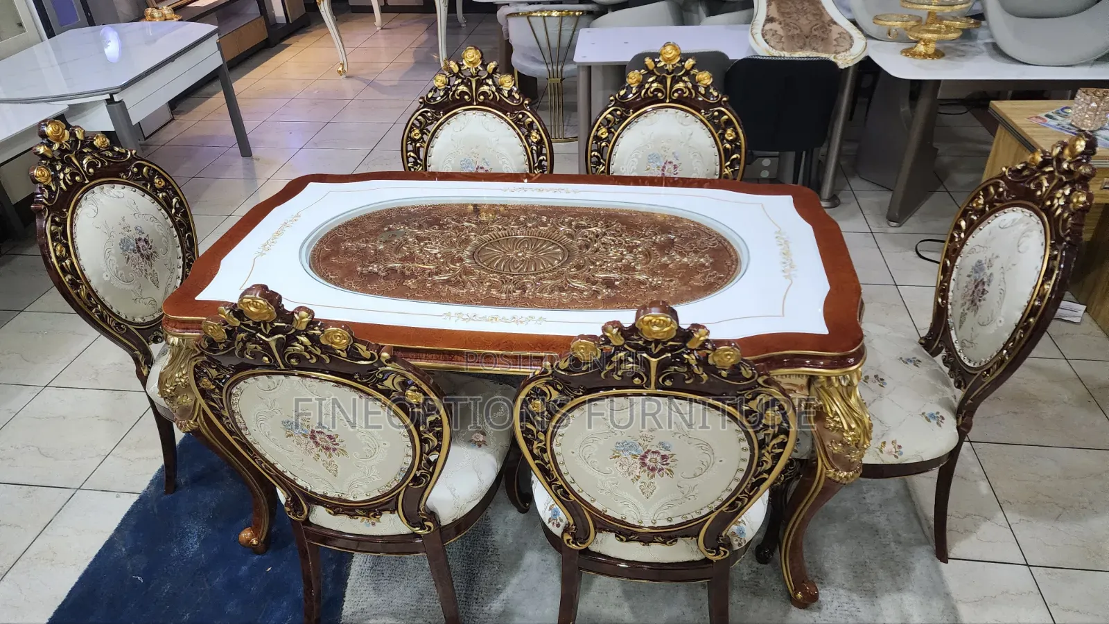 The Grand Mahogany Dining Table